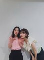 クレーデヘアーズ 井口店(Crede hair's) 撮影のときにモデルさんと♪