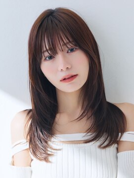 エトル バイ コムマティス 恵比寿駅前店(etre by comme Matisse) 小顔カット×透明感カラー[恵比寿駅/髪質改善/オリーブグレー]