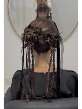 個性派ヘアアレンジ◎