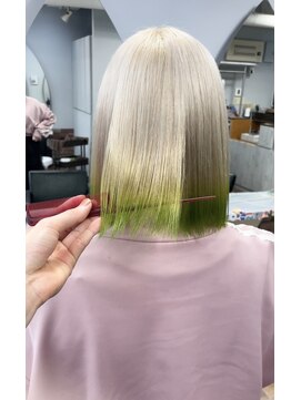 モーション 新宿(motion) ケアブリーチ/ダブルカラー/韓国ヘア/髪質改善