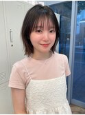 ひし形◎簡単セット外はねボブ