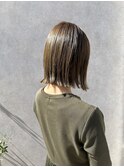 オリーブベージュボブ