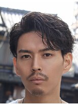アストラ(ASTRA)&nbsp;MEN’S HAIR/サーフカール/刈り上げセンターパート