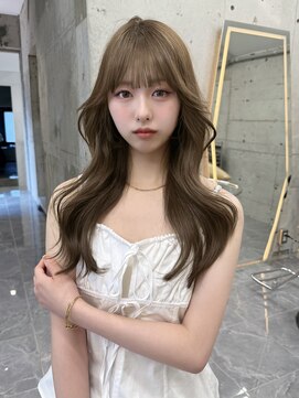 シスター 国分寺(sister) 韓国ヘア/艶髪/オリーブカラー/ベージュ/ダブルケアカラー