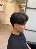 毛流れセンターパート