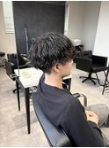 マッシュ×波巻きスパイラル
