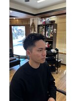 美容室 賀流。 ソフトモヒカン