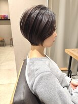 フェイバー 銀座 東銀座(FAVOR) 綺麗にまとまるショートボブ