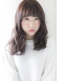 とろみ☆ミディアム☆ピンクブラウン　ｂｙ　ＮＩＳＳＹ西山
