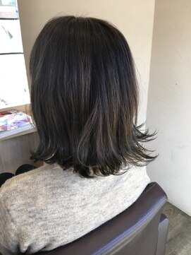 モップアップ(Mop up) イルミナカラーでアッシュグレージュ