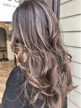 ヘア メイク ココ(hair make coco) ハイライト×ミルクティーベージュ