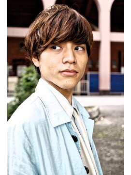 ブーケ(BOUQUET) フェザーマッシュ・くせ毛風パーマ・ソフトツーブロック