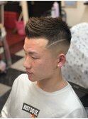 feather up  with skin fade