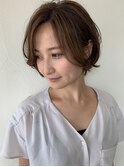ナチュラルショートヘア