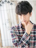 ニュアンスパーマで好感度◎ソフトツーブロックB