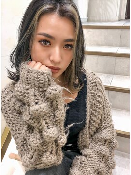 トルネード(TORNADO) 外国人風フェイスフレーミング グレージュ ヨシンモリ 韓国風