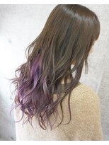 ヘアテリア リュウ 大塚(hair teria ryu) インナーカラーラベンダー