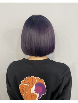 ヌーク(NUUK) ★NUUK★モーブカラー×ミニボブ