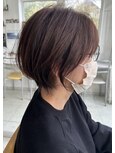 旭川大人ショートボブ/大人ボブ/大人ショート/旭川美容室