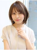ヘルシースタイル・ショコラアッシュ・脱白髪・ふんわりカール