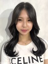 オリンテ バイ レシッド 表参道(orente by rcid)&nbsp;orente 表参道斜めバング×ダークシルキーベージュ