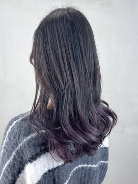 アイティーバイアルバム 八王子店(IT by ALBUM) ラベンダーグラデーション_マチルダボブピンクベージュ_ba461681