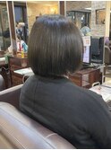 アルティストカラーでダークブルージュ【池袋/ボブ/ショート】