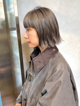 ディッセンバー 渋谷(December) 【December】冬モテカラー×ブリーチなし透明感グレージュ◎