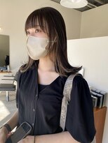 アワイ(awai) シフォンベージュインナーカラー