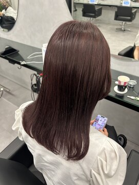 プライズ 成増店(prize) ラベンダーピンクシアーカラーセミディ成増地下鉄成増大山