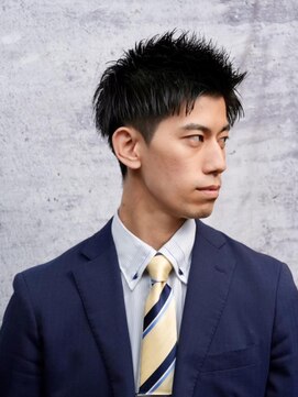 ロバーツヘアー 吉祥寺店 ビジネスショートアップバング<理容室/吉祥寺/MEN'S /バーバー>