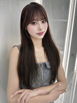 コア 銀座(COA) 小顔レイヤー 前髪顔周り 髪質改善縮毛