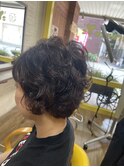 ショートボブパーマ