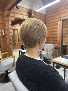 ブレイク 金沢店(BREK) 似合わせカットハイトーンベリーショート