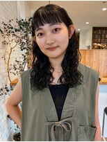 アンドファインヘアービューティー(AND FINE hair beauty)&nbsp;コテ巻き風パーマ
