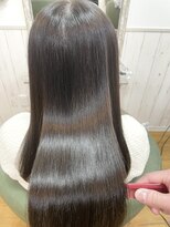 ルヴェール 北方店(LeVert)&nbsp;髪質改善/広がりコントロール/ナチュラルストレート/暗髪