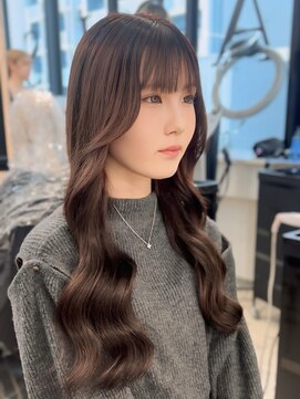 ラピス 福岡天神店(Lapis) チョコレートブラウン×エクステ80枚