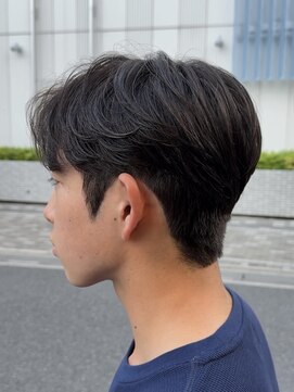 オーガニック アトリエ 大宮(organic+atelier) 韓国風センターパート/ダウンパーマ/カルマヘア