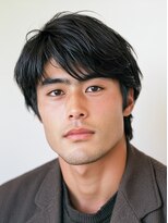 ノーブル 白金台店(Noble by PROGRESS) ☆スーツ短髪ツーブロック束感モテる黒髪シークレットパーマ☆