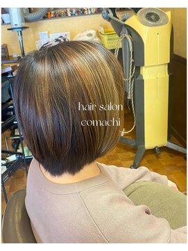 ヘアサロン コマチ(hair salon comachi) ＃浜松＃美容室＃髪質改善＃白髪ぼかし＃メンズ＃白髪染め