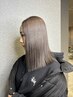 カット+ケアブリーチ+カラー+マイフォーストリートメント ￥21,400