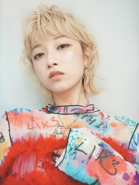 テトラ バイ ネオリーブ 横浜西口店(tetra by neolive) 抜きっぱなしブロンドボブレイヤー横浜　成田