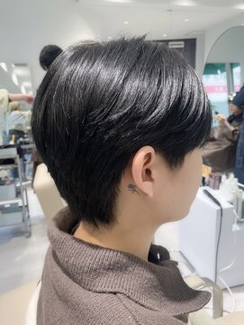 ノラ ウメダ(NORA UMEDA) シースルーマッシュ×ダウンパーマ