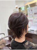 大人レイヤー×アッシュグレイカラー