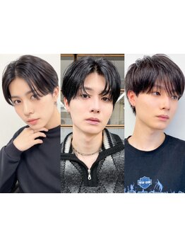 メンズにも大人気☆高い技術でON/OFF決まるトレンドスタイルを♪（髪質改善/縮毛矯正/レイヤーカット） 