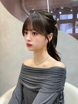 グロー オオミヤ アネックス 大宮(GLROW OMIYA ANNEX)&nbsp;顔周り 前髪 髪質改善 顔周りレイヤー