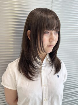 ノラジャーニー(NORA Journey) 【上田】ブリーチカラーハイトーンベージュカラーレイヤーカット