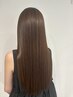 【髪質改善】ヘアリセッターcut+カラー+髪質改善 X treatment  ￥13500円