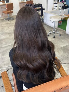 シェノン 武庫之荘(CHAINON) 小顔カット/オリーブ/透明感カラー/髪質改善/巻き髪