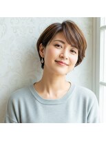 美染 丸山店(Bisen)&nbsp;白髪ぼかし/白髪染め/オーガニックカラー/白髪/鳥取市/鳥取